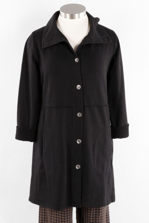 Collar Jacket - Black