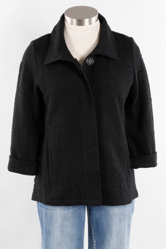 Snap Jacket - Black