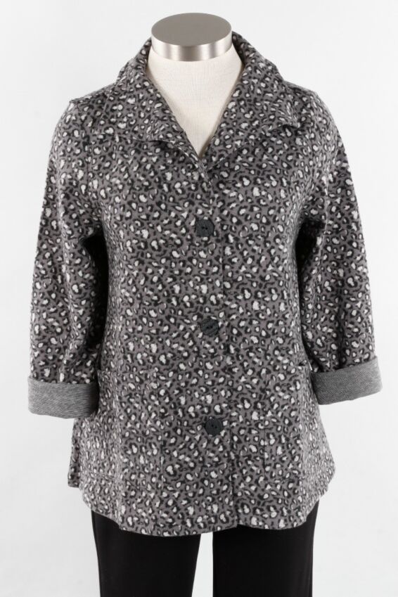 Retro Jacket - Charcoal