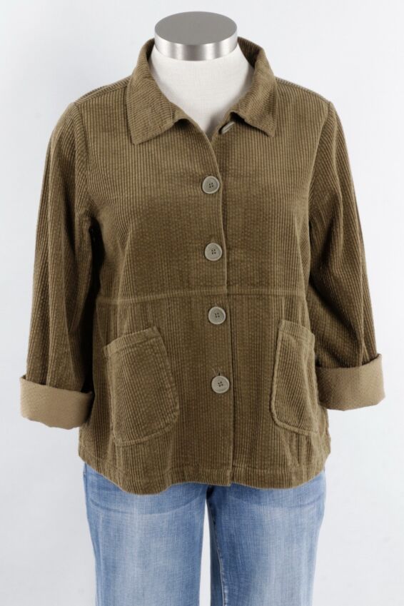 Easy Swing Jacket - Olive