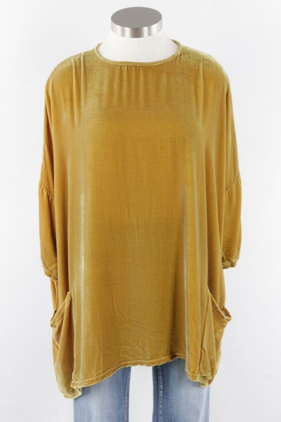 Velvet Osize Pullover - New Leaf