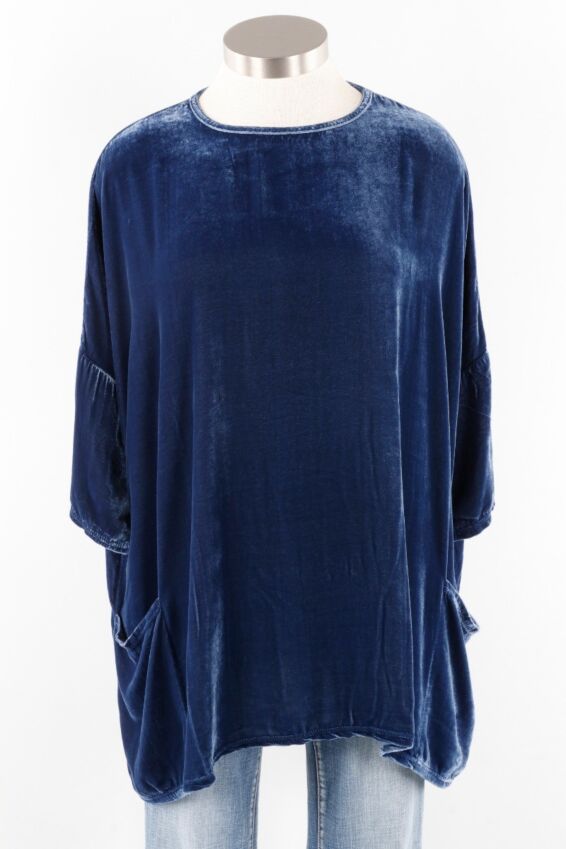 Velvet Osize Pullover - Tidal