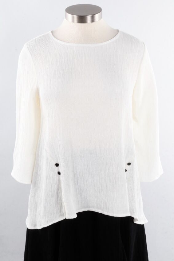 Poppy Pullover - Ivory