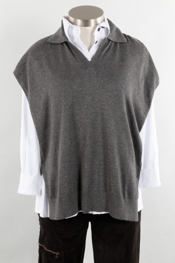 Pullover Sweater - Asphalt