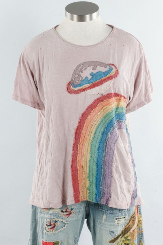 Saturn Disco Tee - Ether