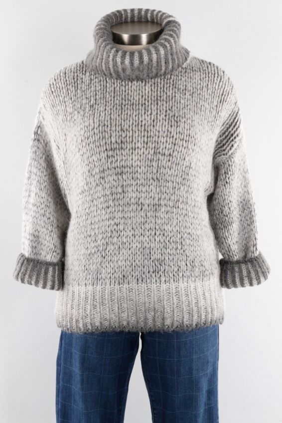 Turtleneck Sweater - Anthracite