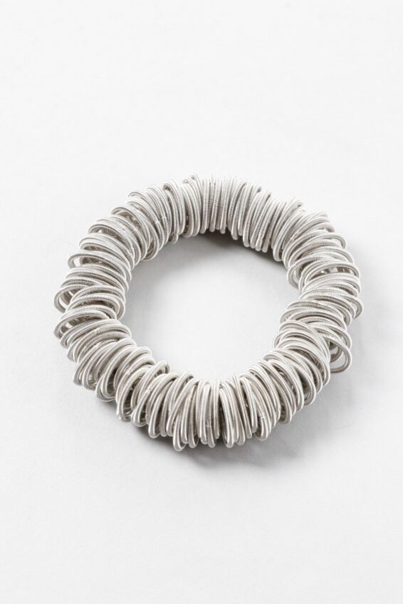 Spring Ring Bracelet - Silver