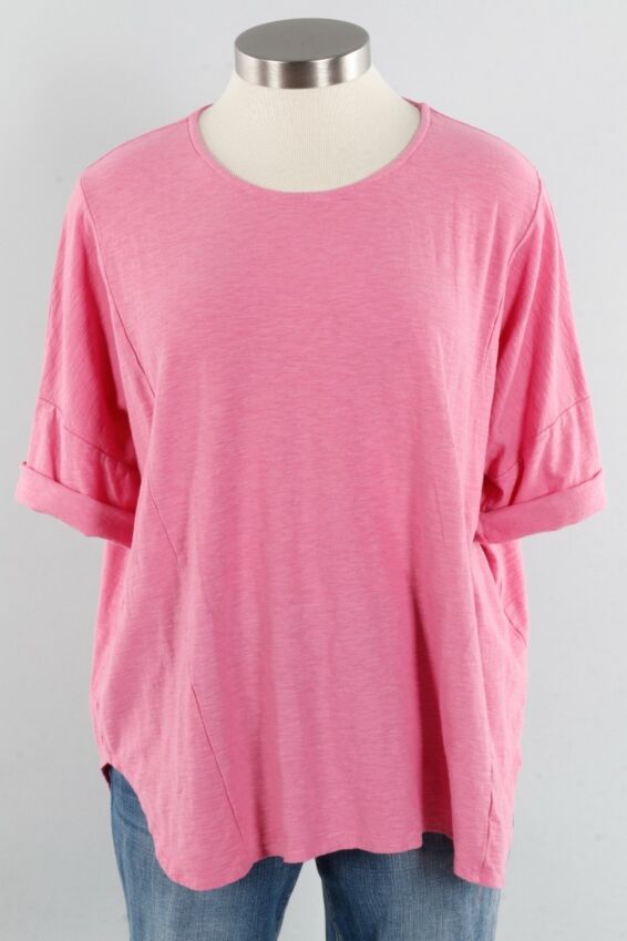 Osize Pullover - Flamingo