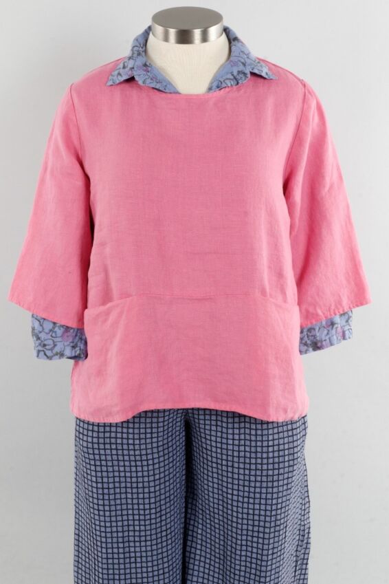 Pocket Pullover - Flamingo