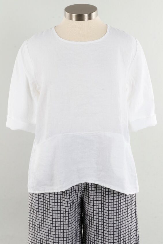 Pocket Pullover - White