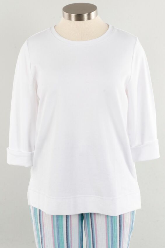 Paradise Pullover - White