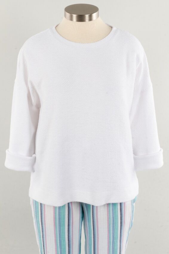 Sundown Pullover -White
