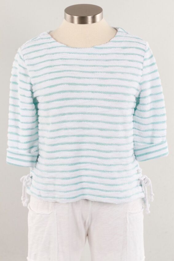 Skipper Pullover - Palm Stripe
