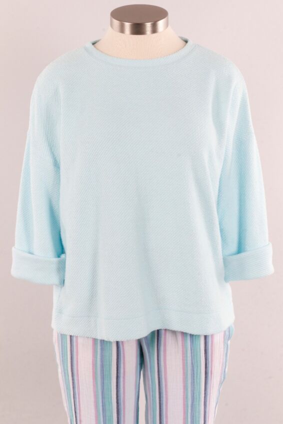 Sundown Pullover - Aqua