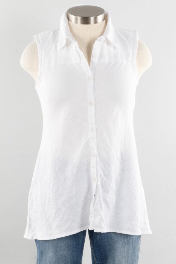 Skyline Blouse Plus - White