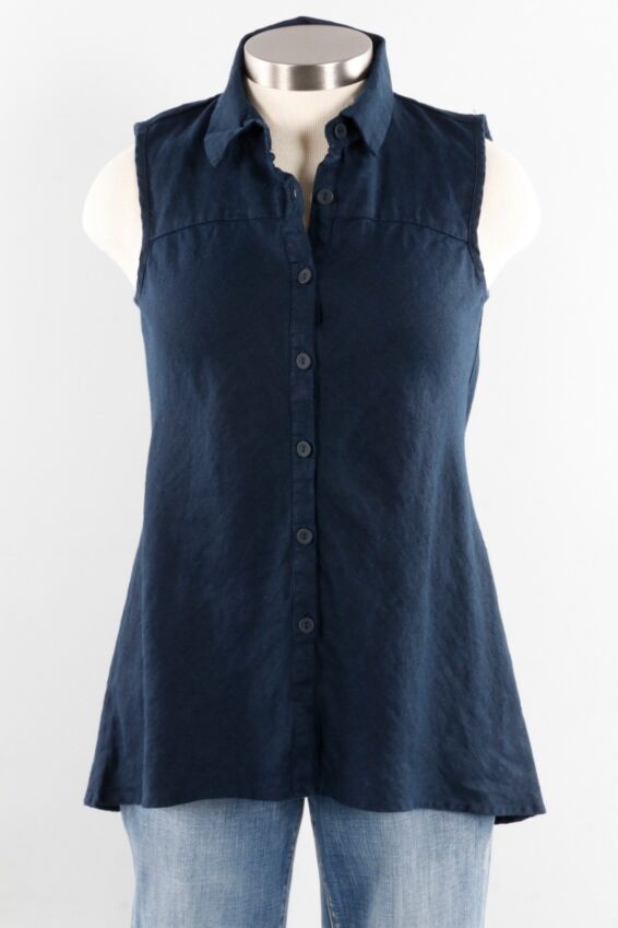 Skyline Blouse Plus - Midnight