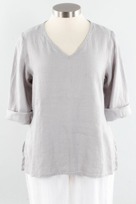 V Pullover Plus - Silver