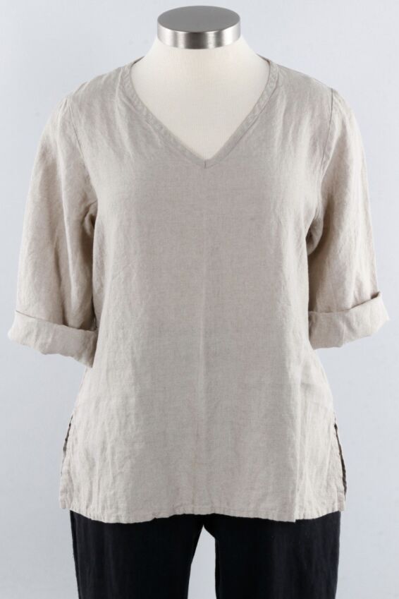 V Pullover - Natural