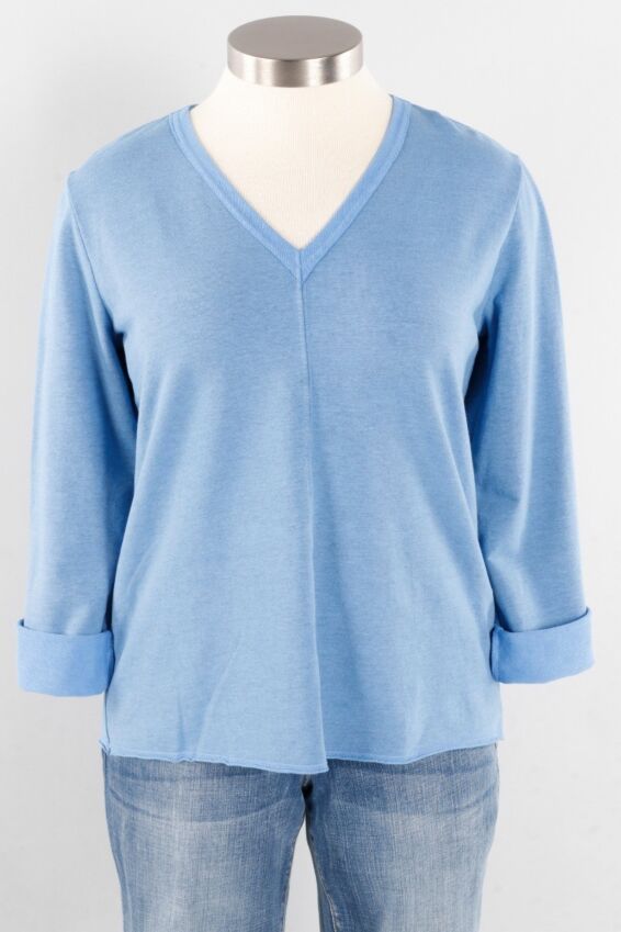 Raw Edge Pullover - Cool