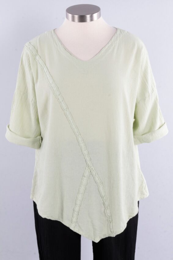 Aruba Top - Celery