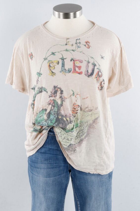 Les Fleurs Tee - Moonlight