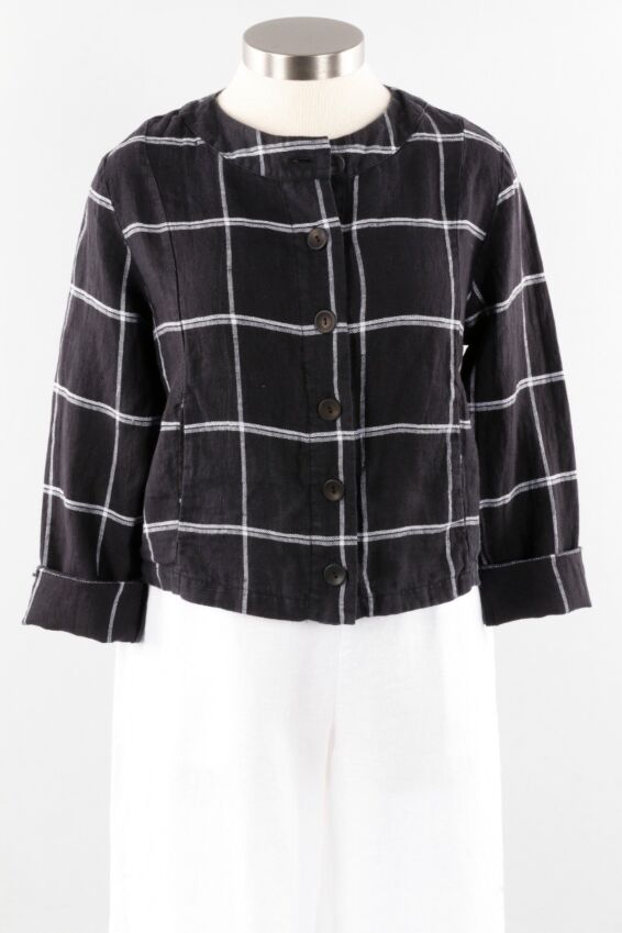 Adele Jacket - Ebony Tattersall