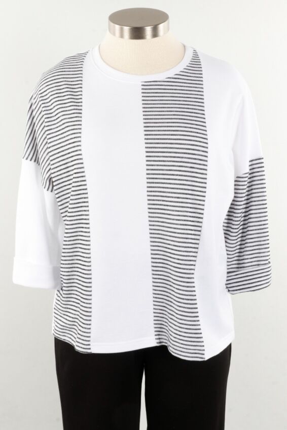Boxy Top Plus - White