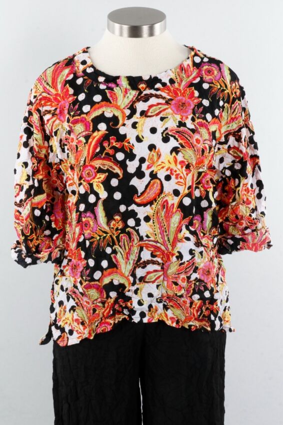 Mia Pullover - Poppy Dot