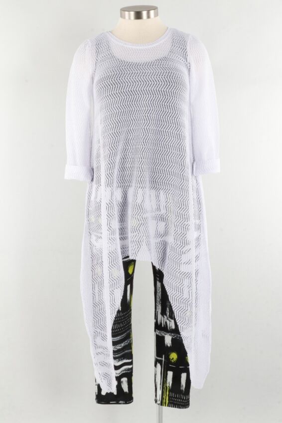 Mandy Top Plus - White Web