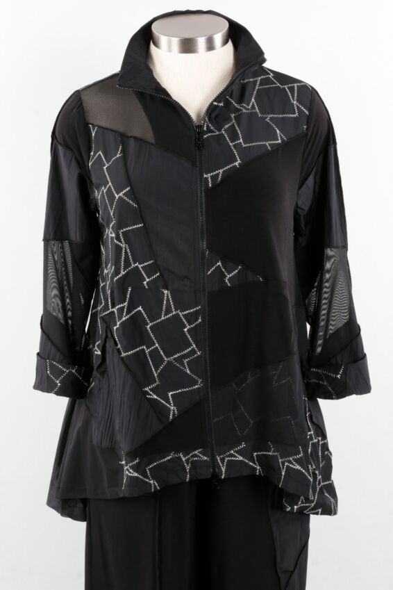Janet Jacket Plus - Zigzag