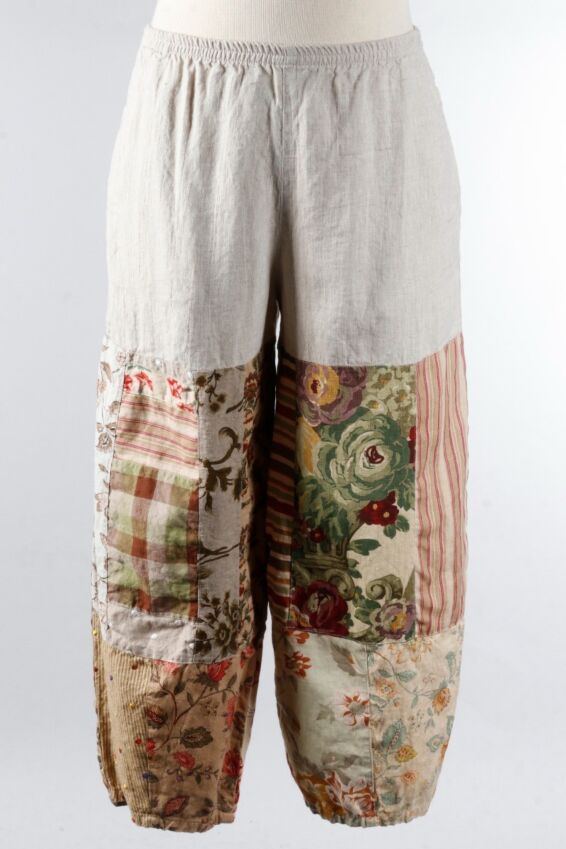 Patchwork Pant - Natural