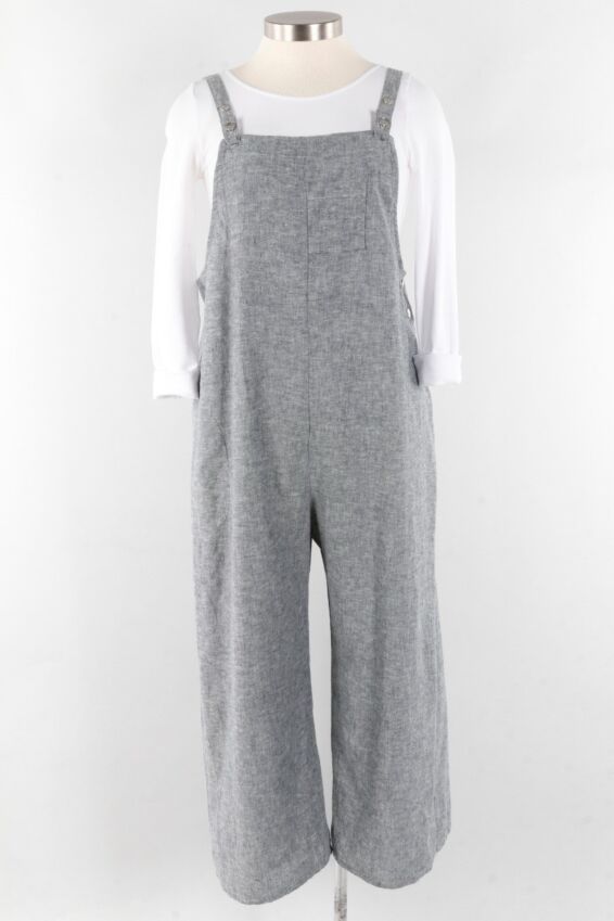 Jumpsuit - Silver Chambray