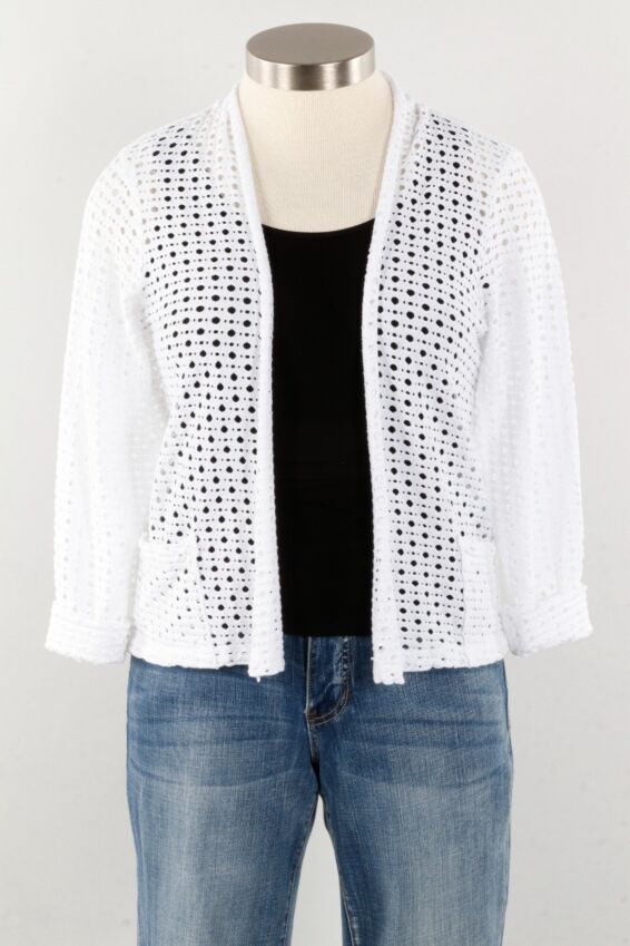 Mesh Jacket - White
