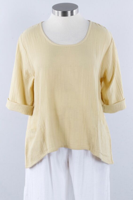 Carly Pullover - Saffron