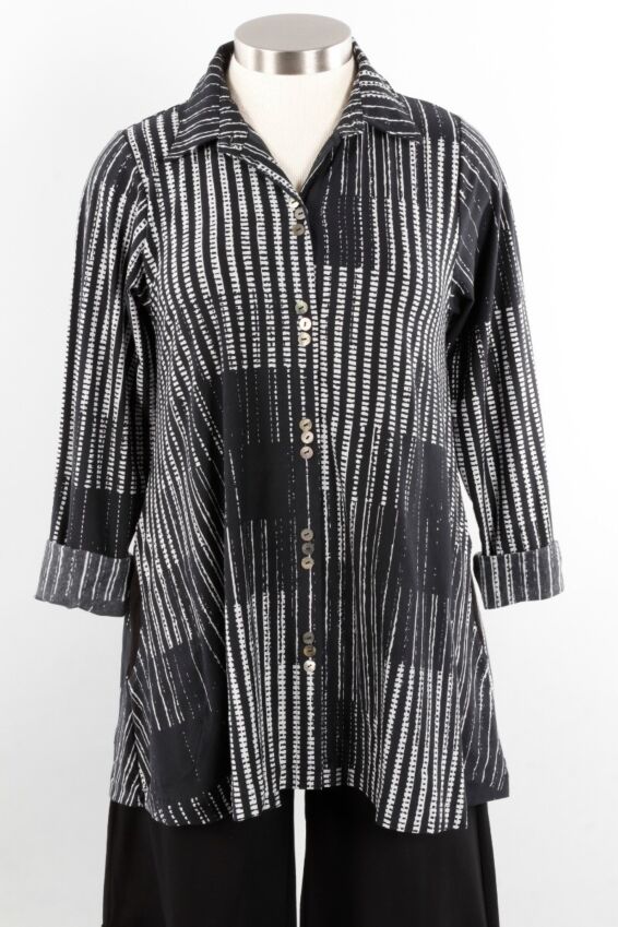 Pocket Top - Black Chelsea