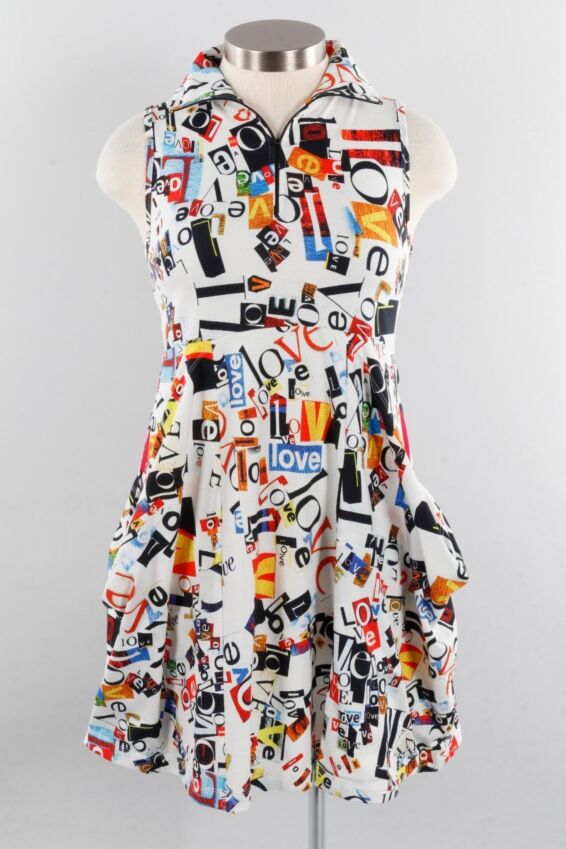 Sleeveless Zoe Dress - Love