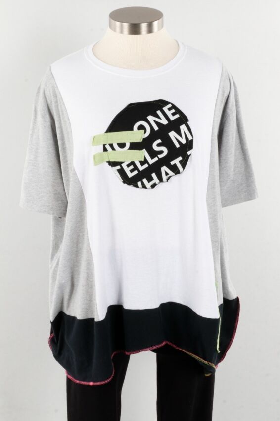 Zero Sum Bubble - White & Grey #3