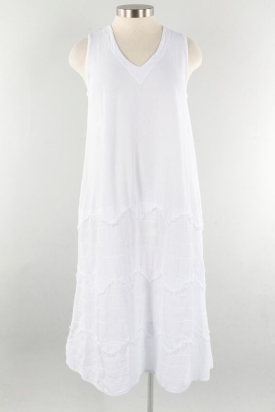 Monarca Dress Plus - White