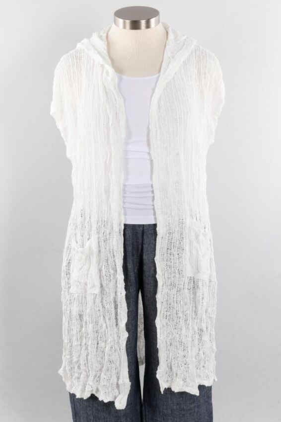 Maxine Vest - White