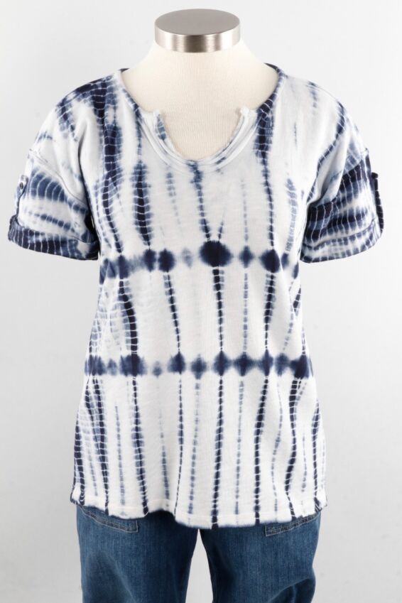 Tie-Dye Top - Indigo