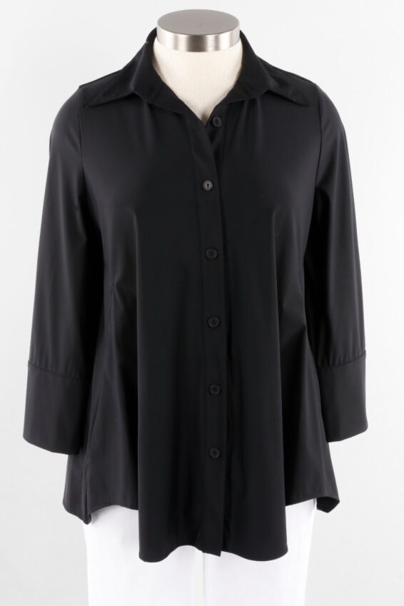 Collar Blouse - Black