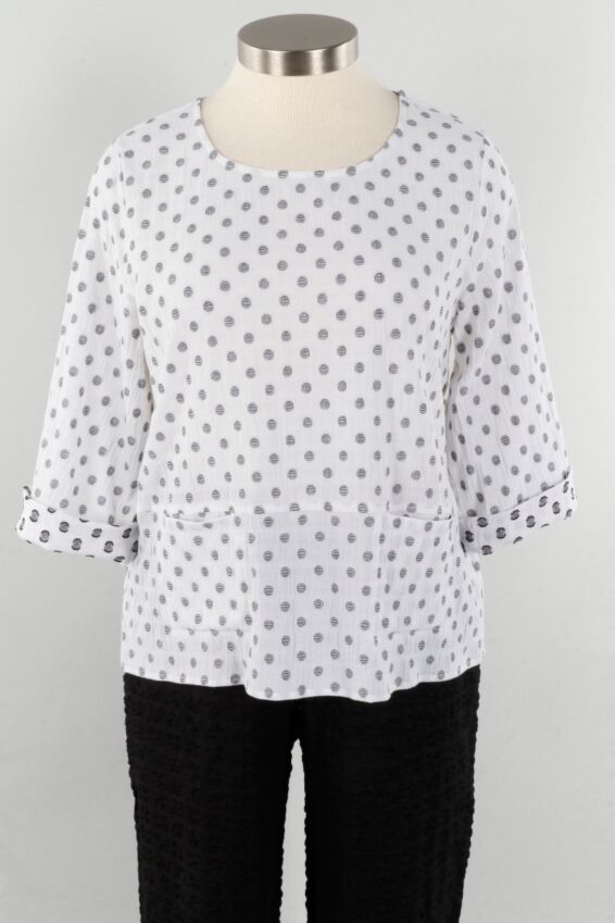 Pocket Pullover - White