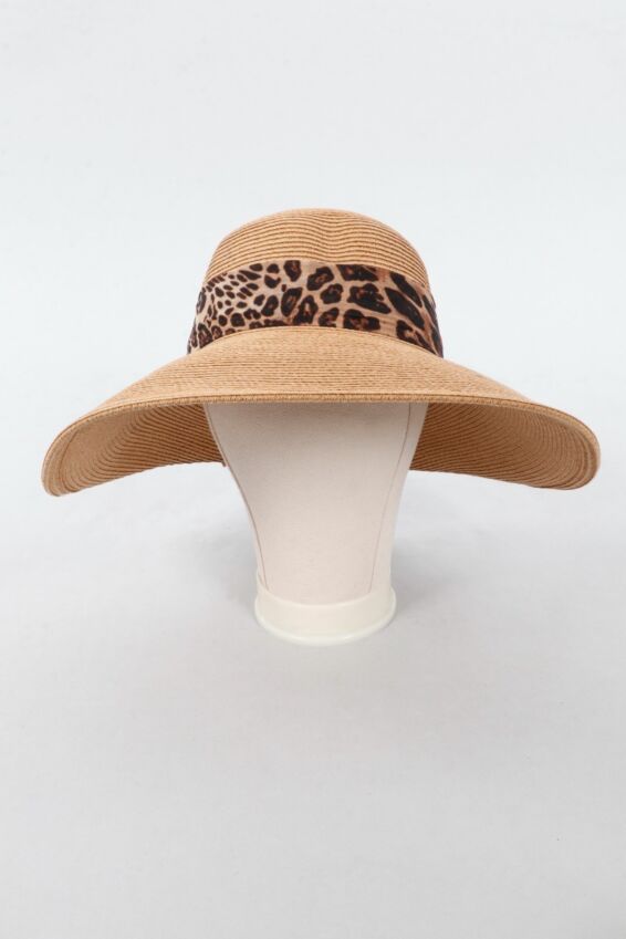 Ultrabraid Bow Sun Hat - Leopard