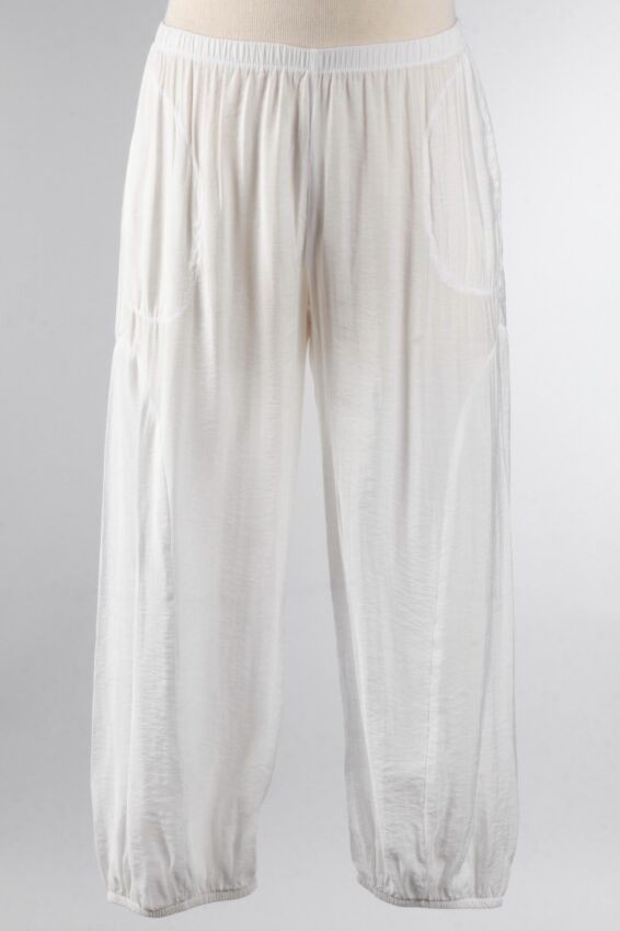 Bubble Crop - White