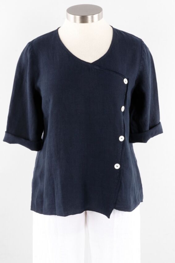 Side Button Top - Ink