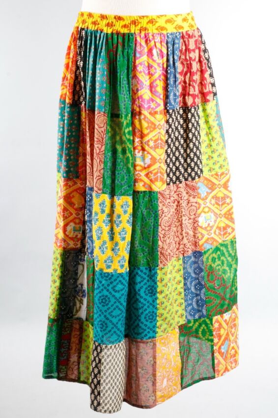 Patchwork Skirt - Summer Brights