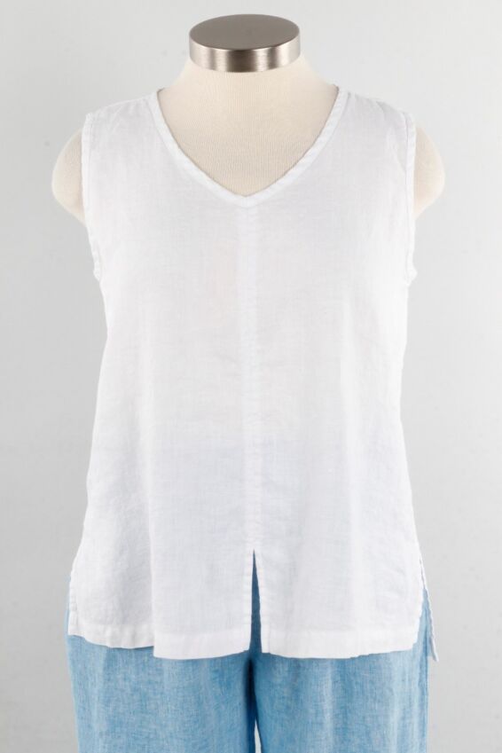Open Tank - White