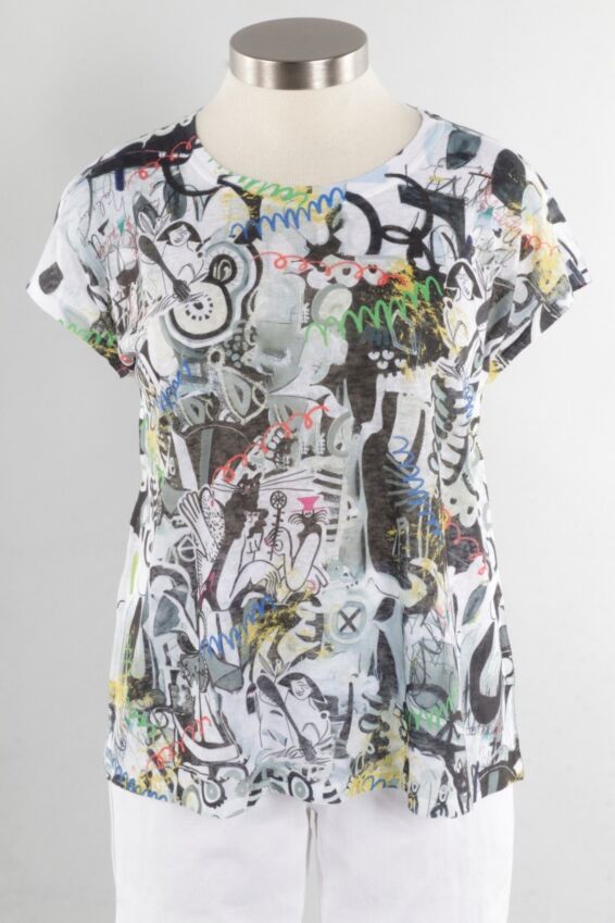 Cap Sleeve Tee - Secret Love