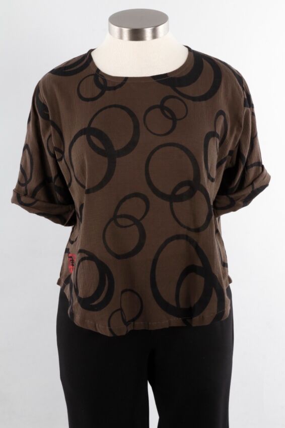 Essential Blouse - Charcoal