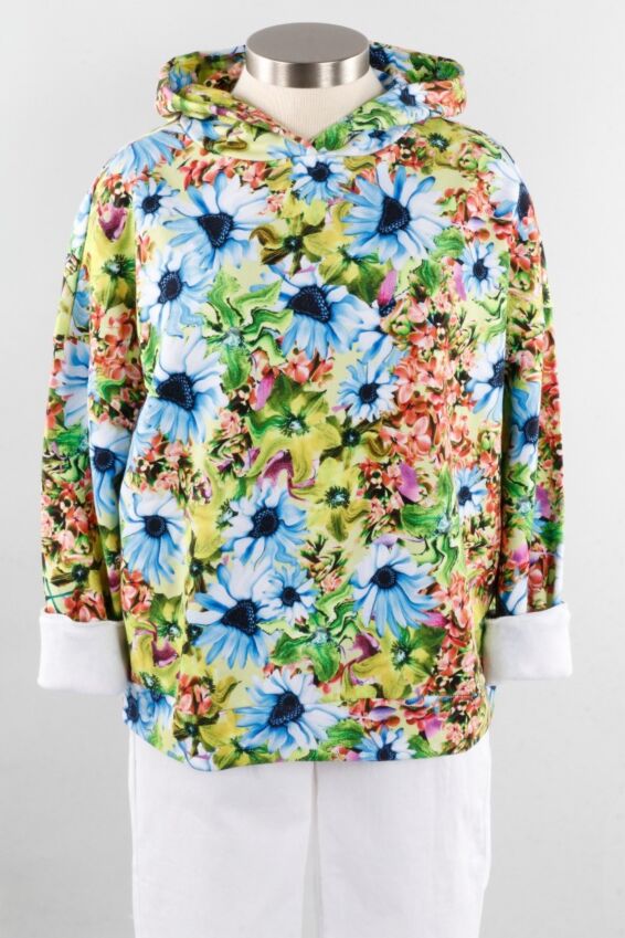 Oversized Hoodie - Floral